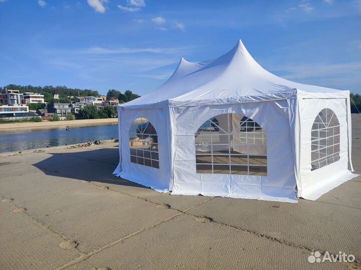 Аренда шатра для свадьбы, мероприятия 5х7, 6х12