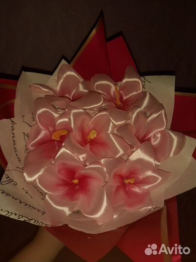 Светящийся букет из Китайских Роз