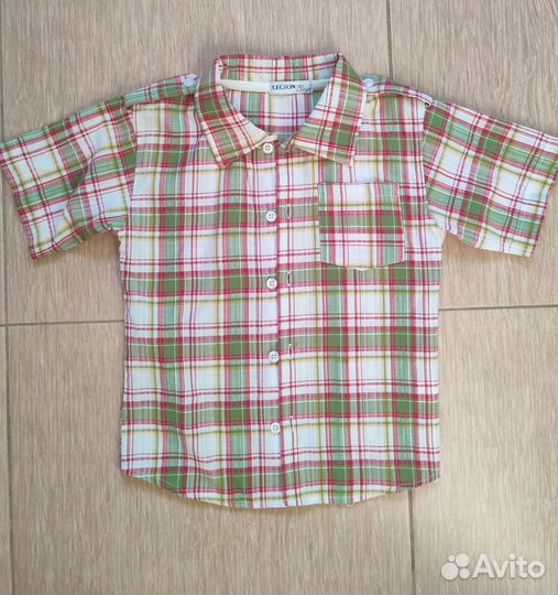 Рубашка для мальчика р.110-116