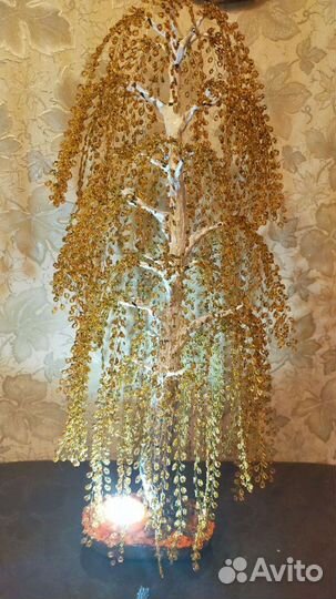 Деревья из бисера