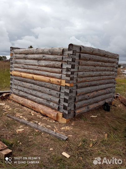 Сруб для бани 3х3