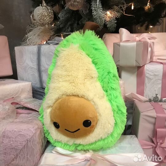 Авокадо мягкий 25 см игрушка