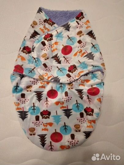 Конверт-пеленка на липучках