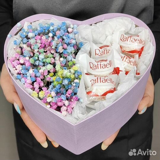 Коробка цветов