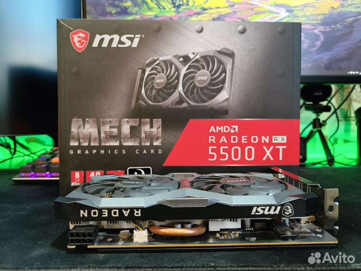 Оригинальная RX 5500 XT 8GB