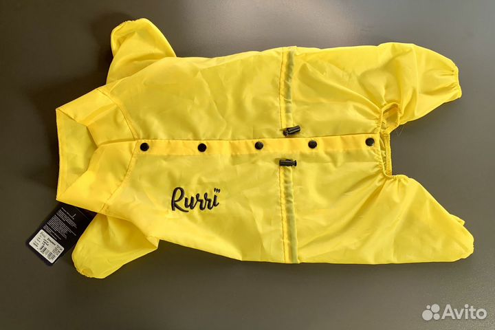 Дождевик для собак мелких пород (девочка)