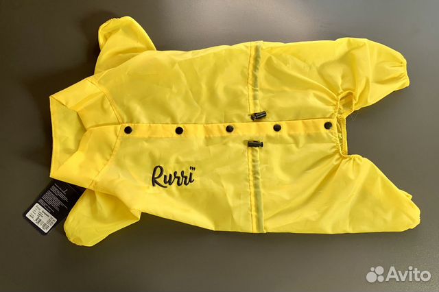 Дождевик для собак мелких пород (девочка)