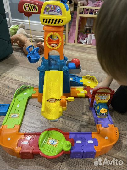 Конструктор vtech подьемный кран