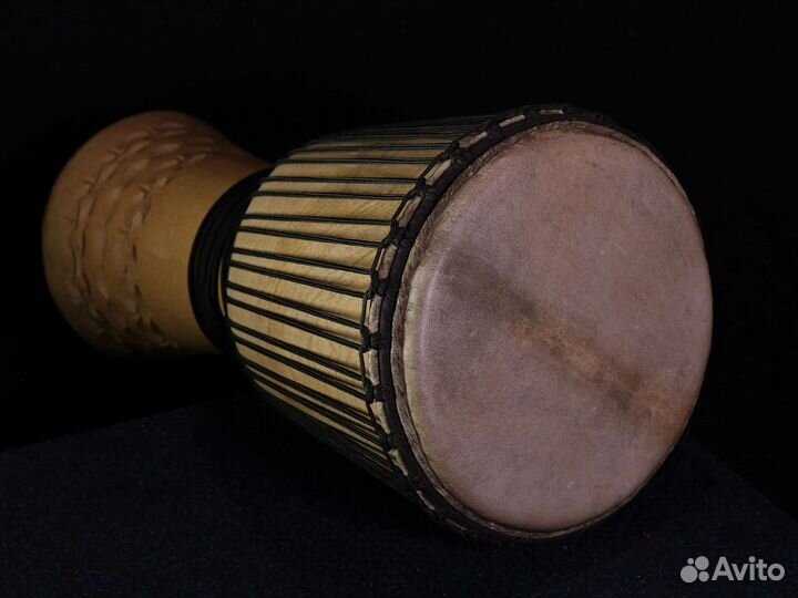 True мастеровой барабан Джембе 12' из Гвинеи