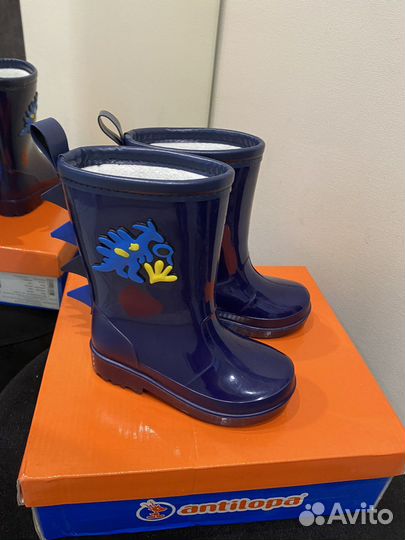Резиновые сапоги Antilopa, р. 22, синие
