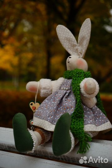 Заяц тильда ручной работы