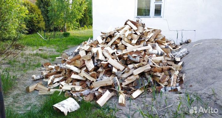 Дрова колотые от 1 куба