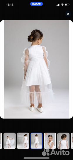 Платье для девочки 116