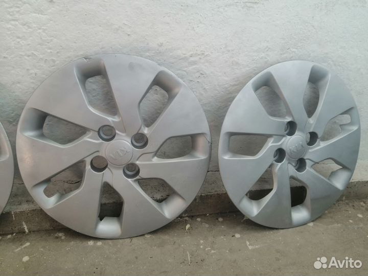 Колпаки r15 kia rio 4 шт