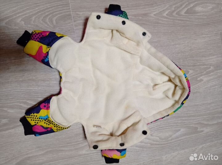 Зимний комбинезон на маленькую собачку