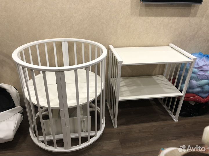 Детская кроватка трансформер 7 в 1