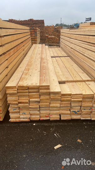 Доска обрезная 25x150х6000 мм, 1 сорт