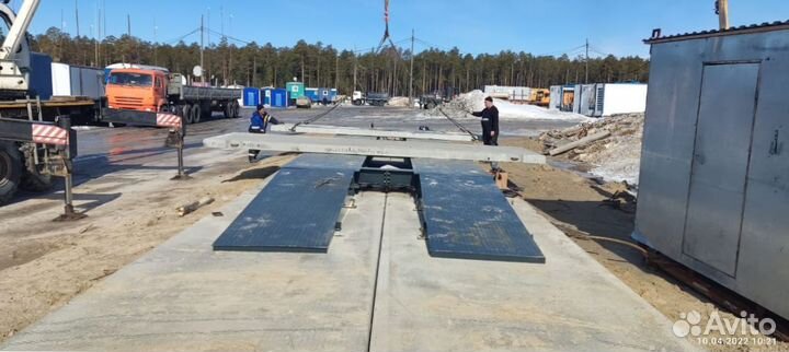 Стационарные автомобильные весы