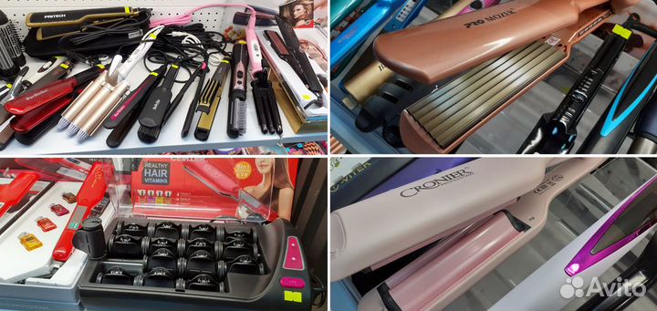Плойки Выпрямители Гофре Стайлеры Утюжки Щипцы