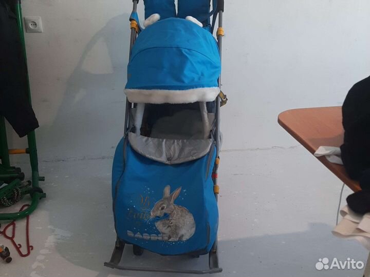 Санки коляска ника 7 2