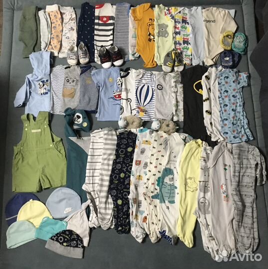 Продам 2 больших пакета детских вещей на мальчика