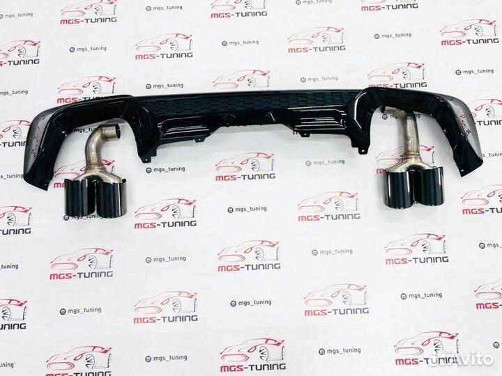 Диффузор с насадками X3M F97 BMW X3 Series G01