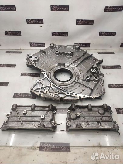 Крышка коленвала задняя VW VAG 3.0 TDI CDU