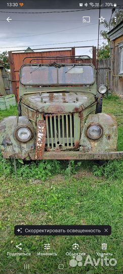 ГАЗ 69 2.1 МТ, 1972, 300 000 км