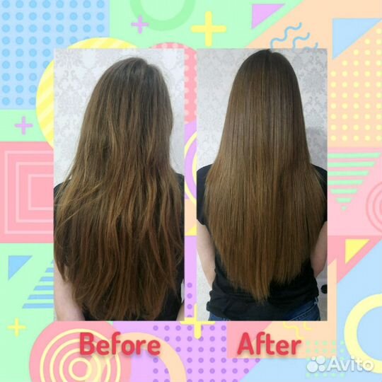 Кератиновое выпрямление и ботокс волос