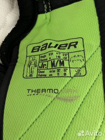 Нагрудник хоккейный bauer детский