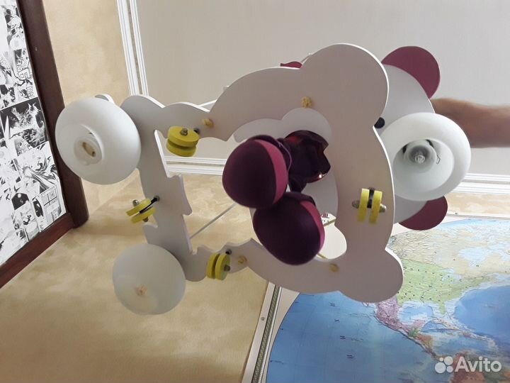 Люстра в детскую комнату