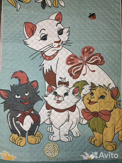 Пляжное стеганное полотенце/покрывало