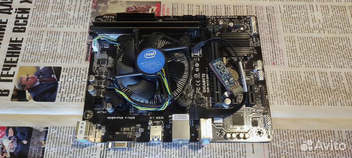 Материнская плата gigabyte GA-H110M-S2