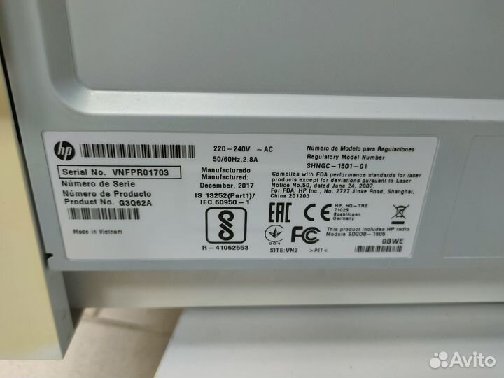 Мфу принтер HP LaserJet Pro M132NW