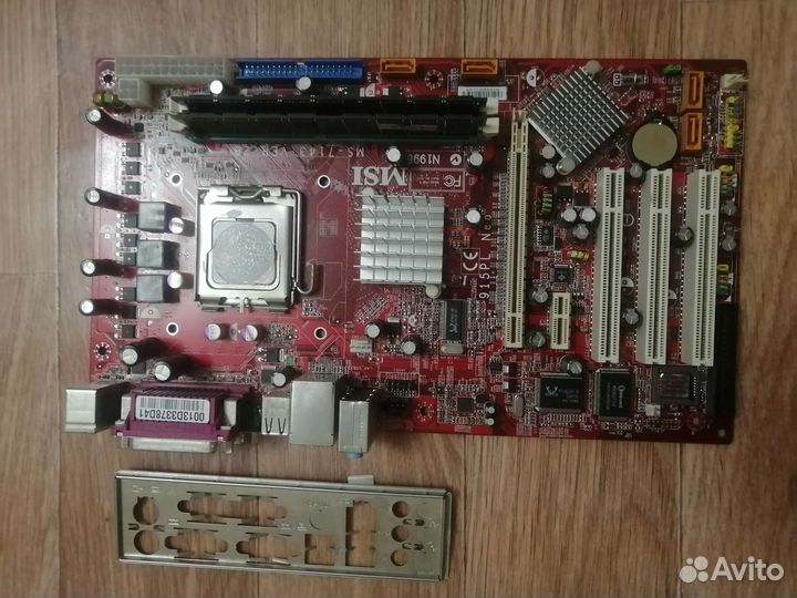 Комплект для сборки пк, материнская плата, озу