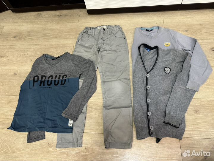 Вещи для мальчика р-р 134, б/у
