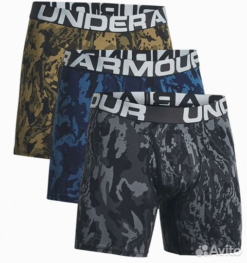 Under Armour Заряженный Хлопковый Боксер-Качок 6 Д