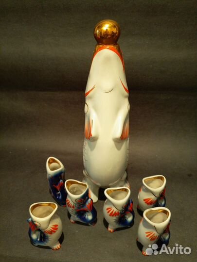 Графин штоф с рюмками 