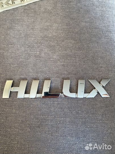 Наклейка khann и hilux toyota