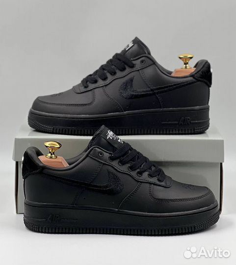 Кроссовки Nike Air Force 1 low x Stussy