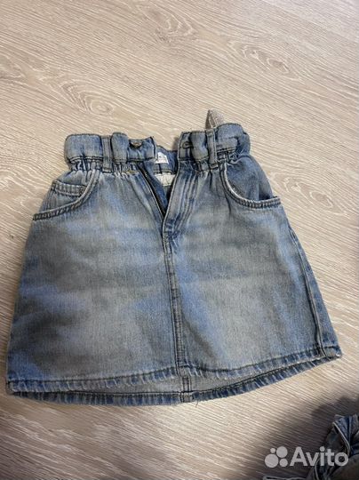 Джинсовая юбка zara