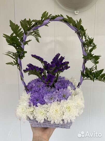 Живые цветы букеты