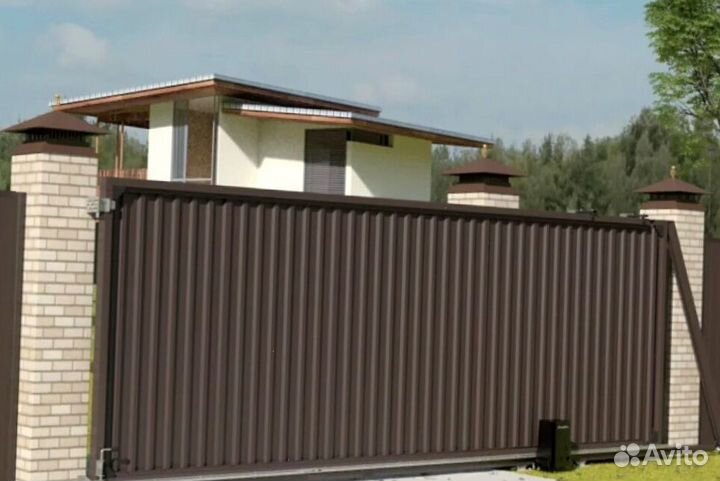Откатные ворота профессионально