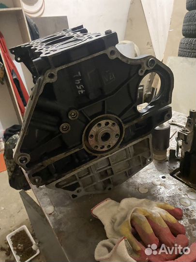 Блок цилиндров opel astra 1.4t a14net