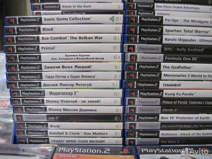 Официальные диски для Sony Playstation 2