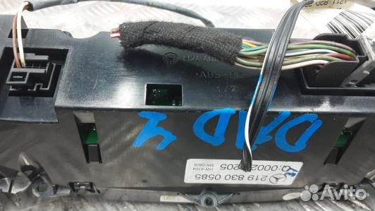 Блок управления печки и климат-контроля mercedes benz CLS C219 (DAD04OV01)