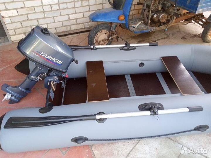 Надувная лодка пвх под мотор бу