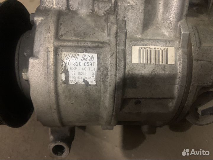 Компрессор кондиционера skoda octavia a5 1.8