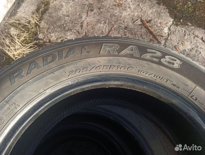 Шины hankook radial ra28 205/65R16C