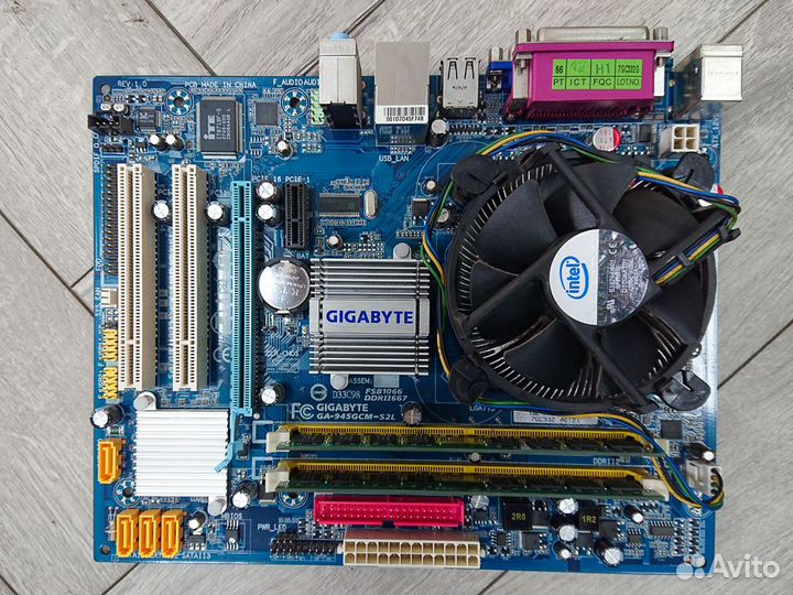 Набор запчастей для сборки компьютера Intel E4600